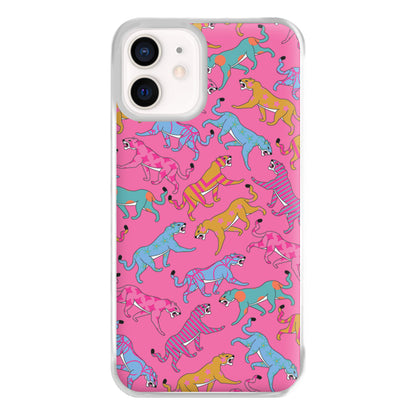 Cheetahs - Animal Patterns Phone Case for iPhone 13 Mini