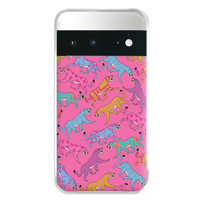 Cheetahs - Animal Patterns Phone Case for Google Pixel 6a