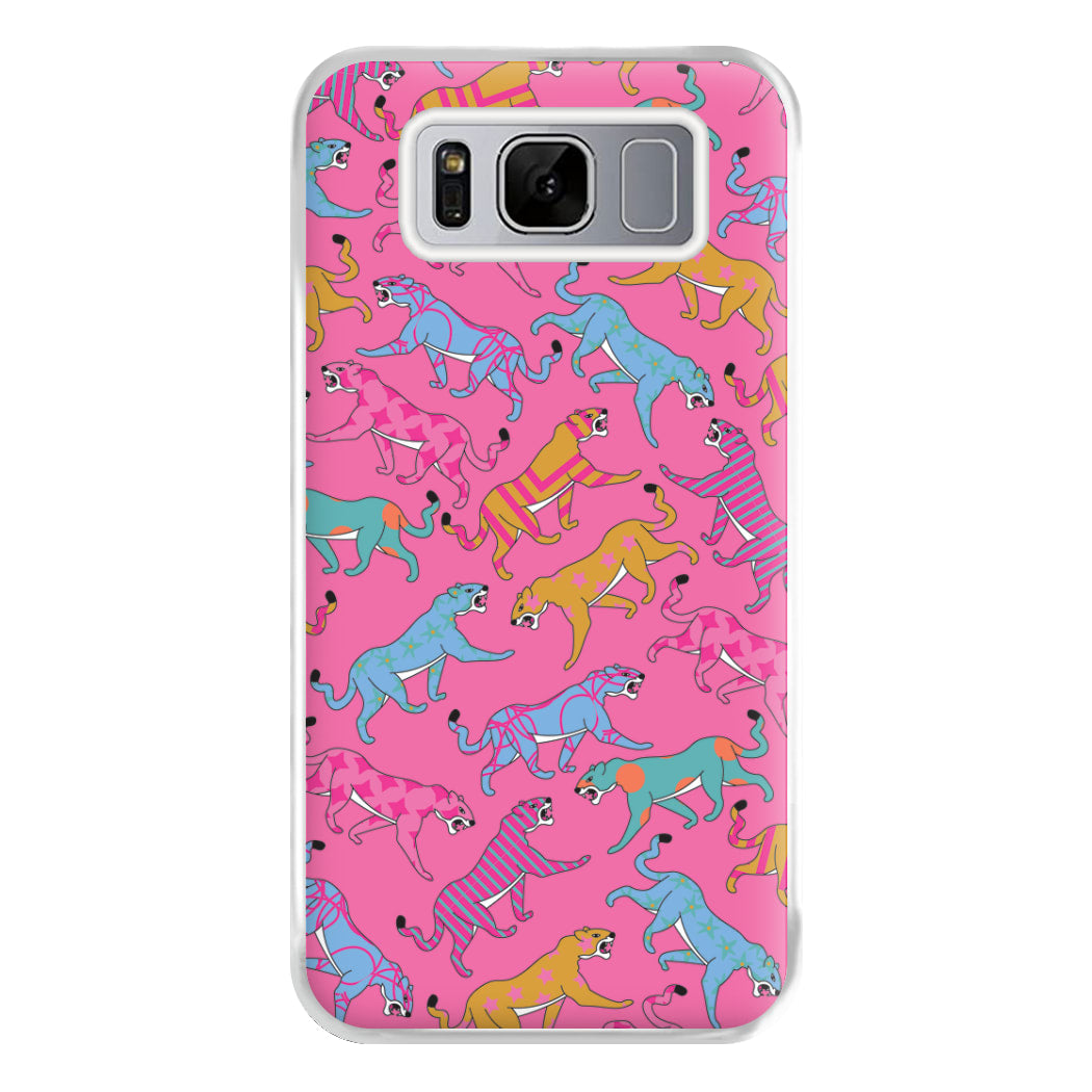 Cheetahs - Animal Patterns Phone Case for Galaxy S8 Plus