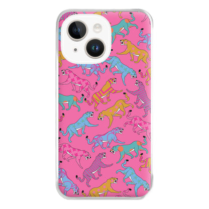 Cheetahs - Animal Patterns Phone Case for iPhone 14 Plus