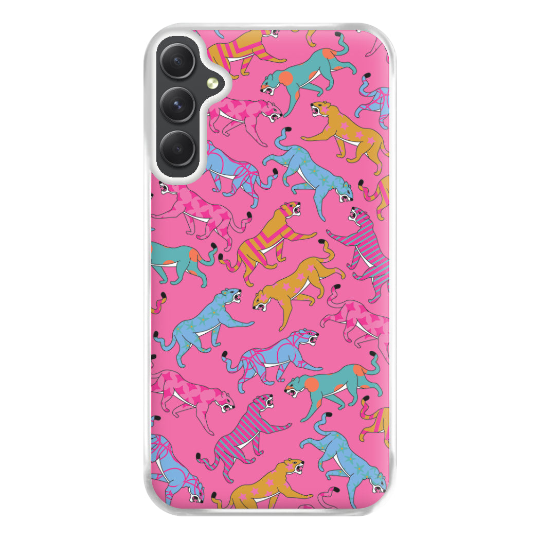 Cheetahs - Animal Patterns Phone Case for Galaxy A34