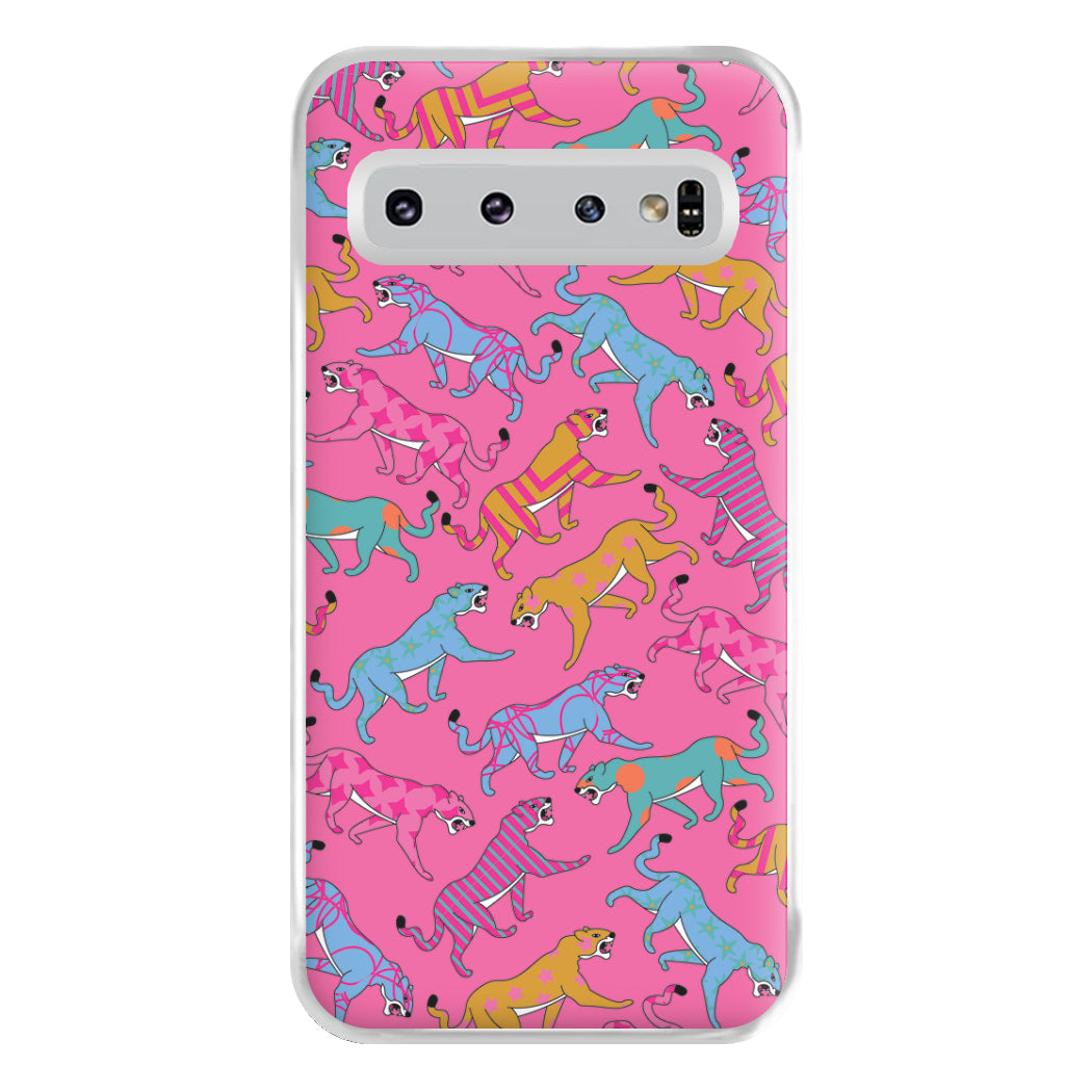 Cheetahs - Animal Patterns Phone Case for Galaxy S10 Plus