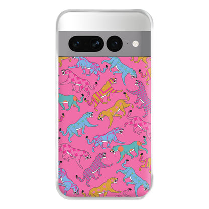 Cheetahs - Animal Patterns Phone Case for Google Pixel 7 Pro