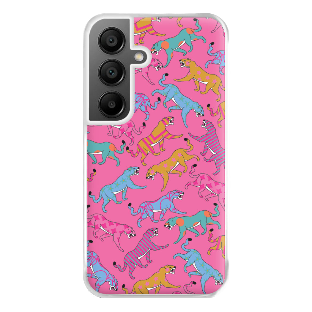 Cheetahs - Animal Patterns Phone Case for Galaxy A55