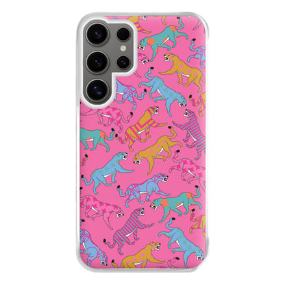 Cheetahs - Animal Patterns Phone Case for Galaxy S24 Ultra