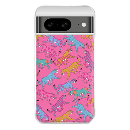 Cheetahs - Animal Patterns Phone Case for Google Pixel 8