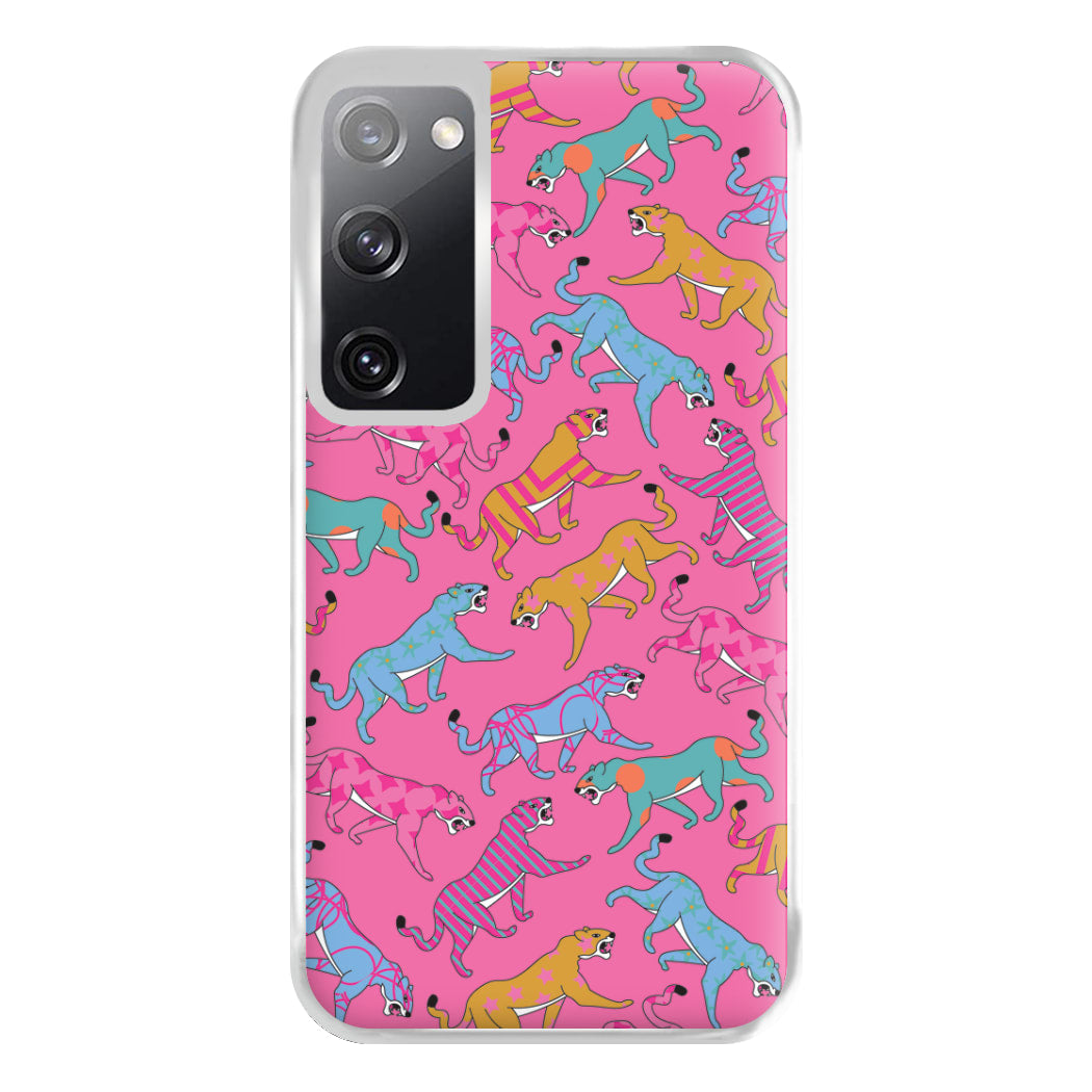 Cheetahs - Animal Patterns Phone Case for Galaxy S20