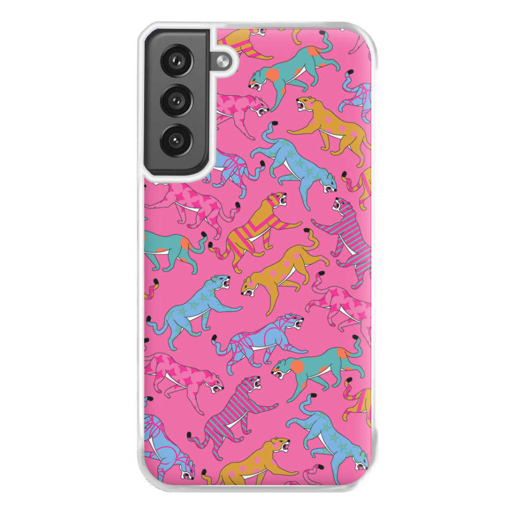 Cheetahs - Animal Patterns Phone Case for Galaxy S21FE