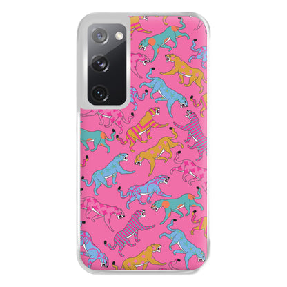 Cheetahs - Animal Patterns Phone Case for Galaxy S20FE