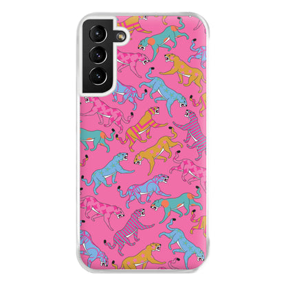 Cheetahs - Animal Patterns Phone Case for Galaxy S21 Plus