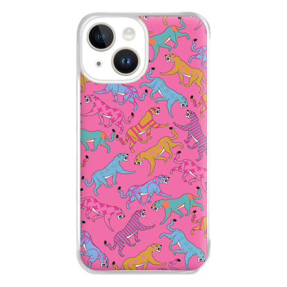 Cheetahs - Animal Patterns Phone Case for iPhone 14