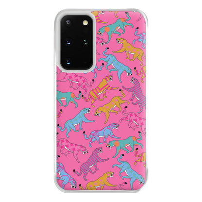 Cheetahs - Animal Patterns Phone Case for Galaxy S20 Plus