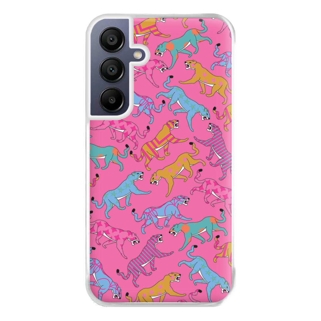 Cheetahs - Animal Patterns Phone Case for Galaxy A16