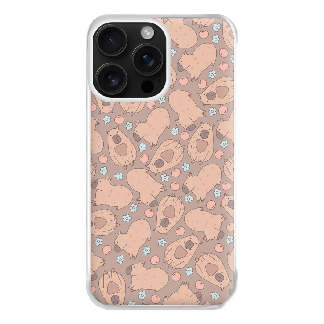 Capybara - Animal Patterns Phone Case