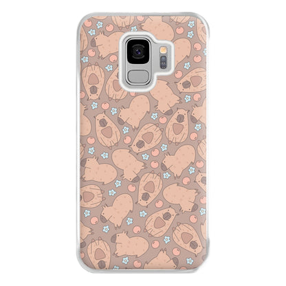 Capybara - Animal Patterns Phone Case for Galaxy S9 Plus