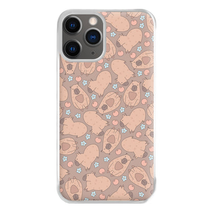 Capybara - Animal Patterns Phone Case for iPhone 12 Pro Max