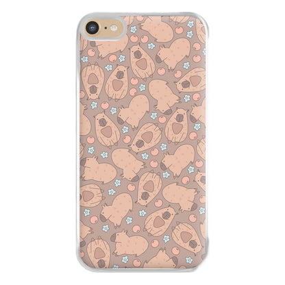 Capybara - Animal Patterns Phone Case for iPhone 6 Plus / 7 Plus / 8 Plus