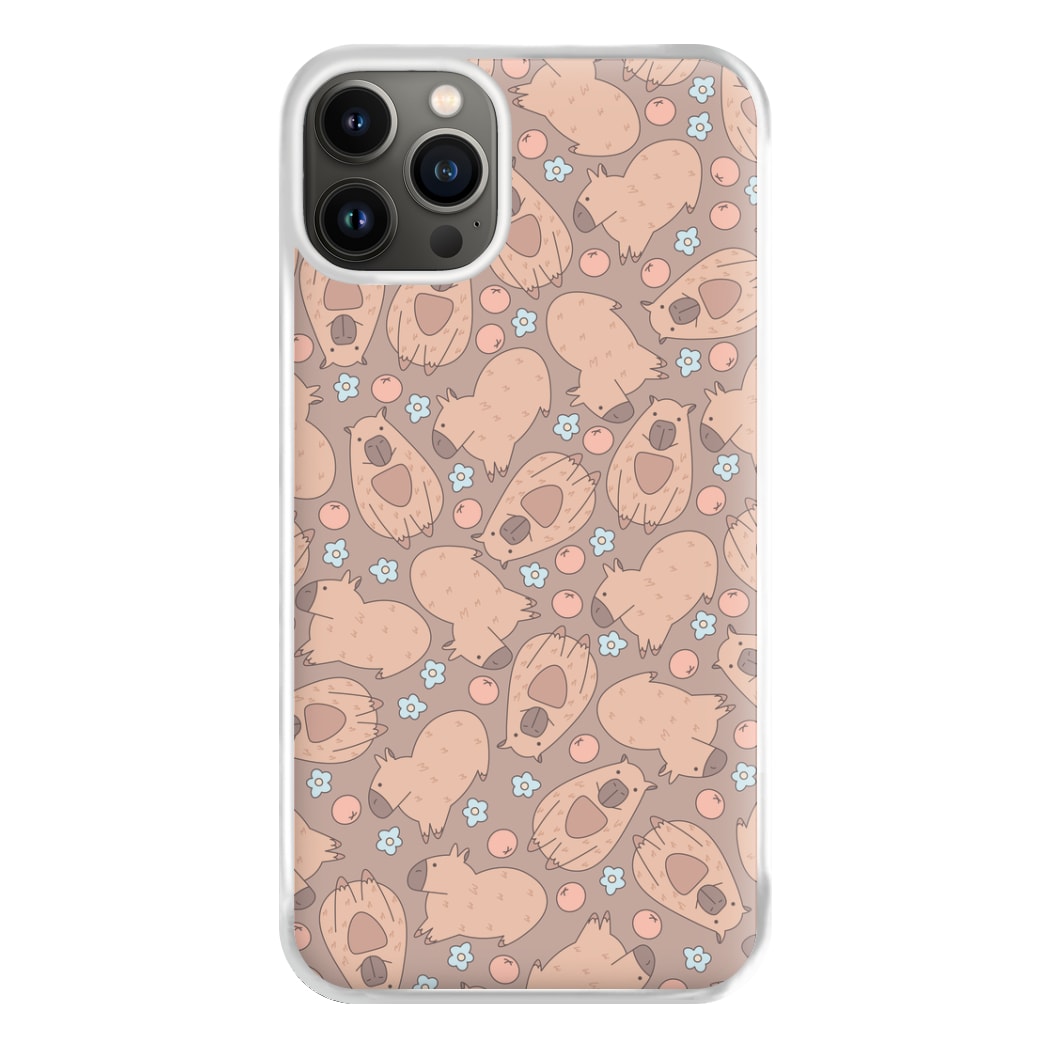 Capybara - Animal Patterns Phone Case for iPhone 13