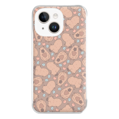 Capybara - Animal Patterns Phone Case for iPhone 14 Plus