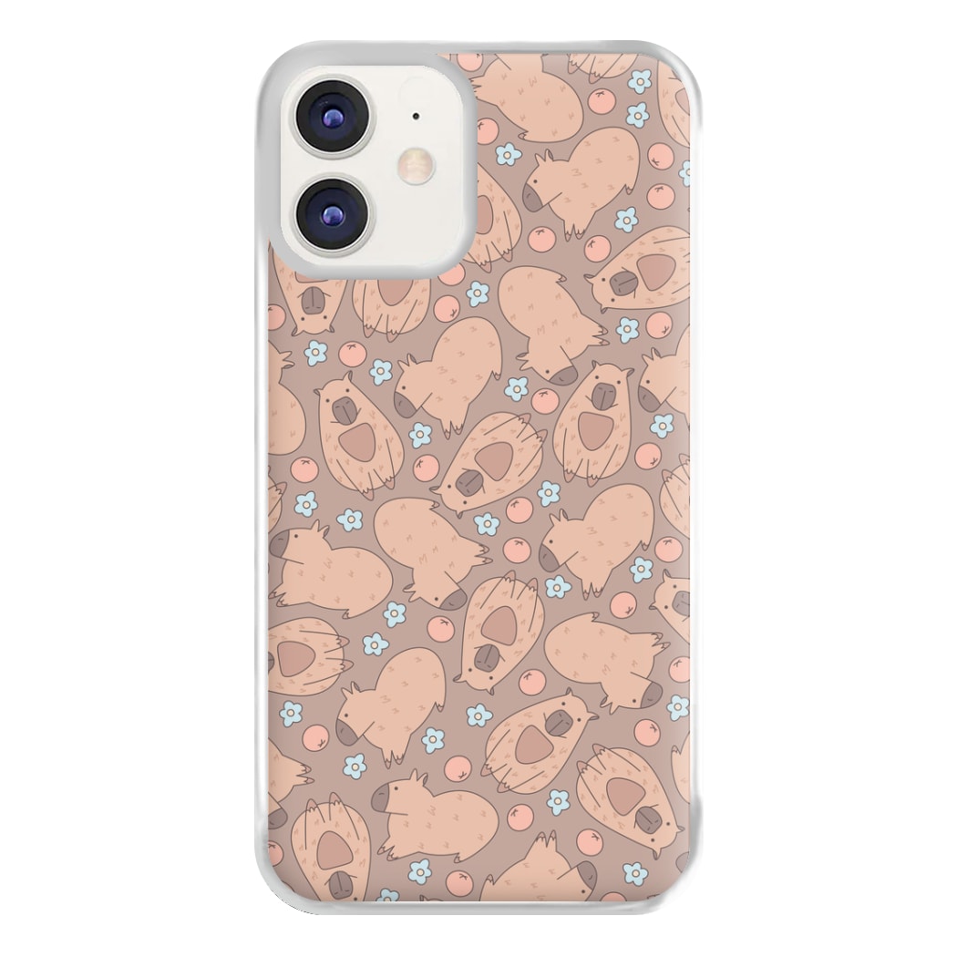 Capybara - Animal Patterns Phone Case for iPhone 11