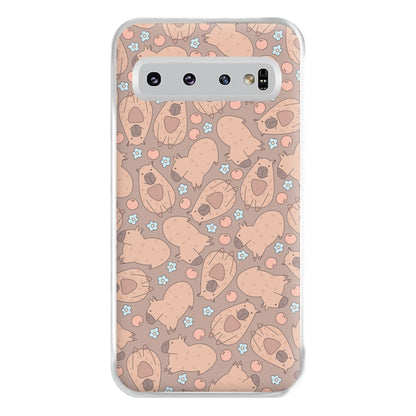 Capybara - Animal Patterns Phone Case for Galaxy S10 Plus