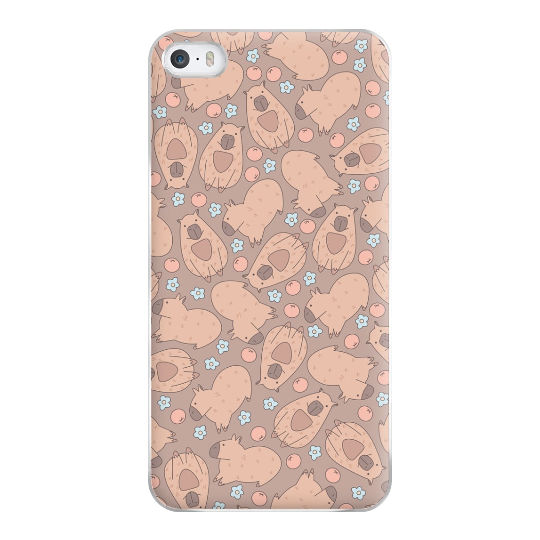 Capybara - Animal Patterns Phone Case for iPhone 5 / 5s / SE 2016