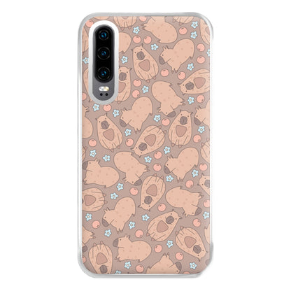 Capybara - Animal Patterns Phone Case for Huawei P30