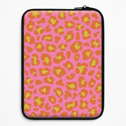 Vibrant Cheetah Print Universal Laptop Sleeve