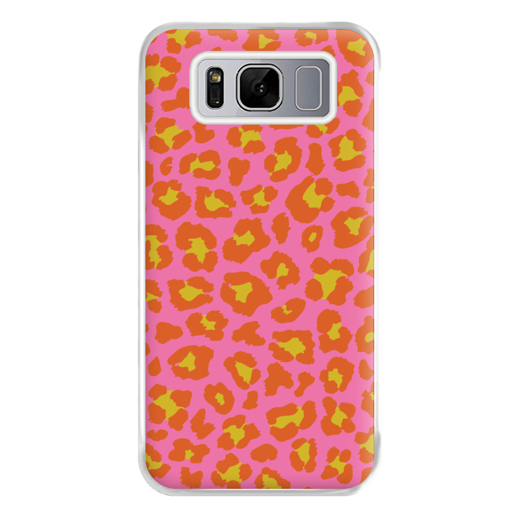 Vibrant Cheetah Print Phone Case for Galaxy S8 Plus