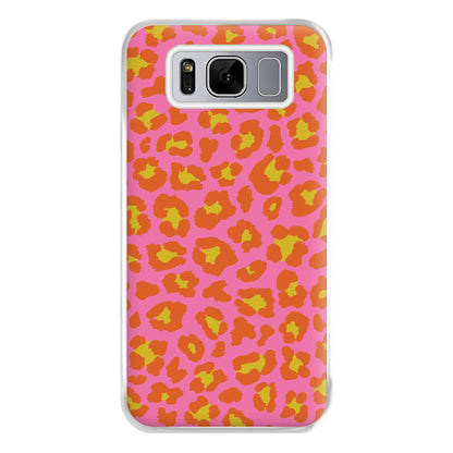 Vibrant Cheetah Print Phone Case for Galaxy S8 Plus