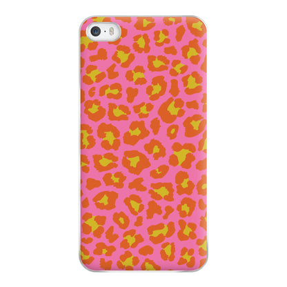 Vibrant Cheetah Print Phone Case for iPhone 5 / 5s / SE 2016