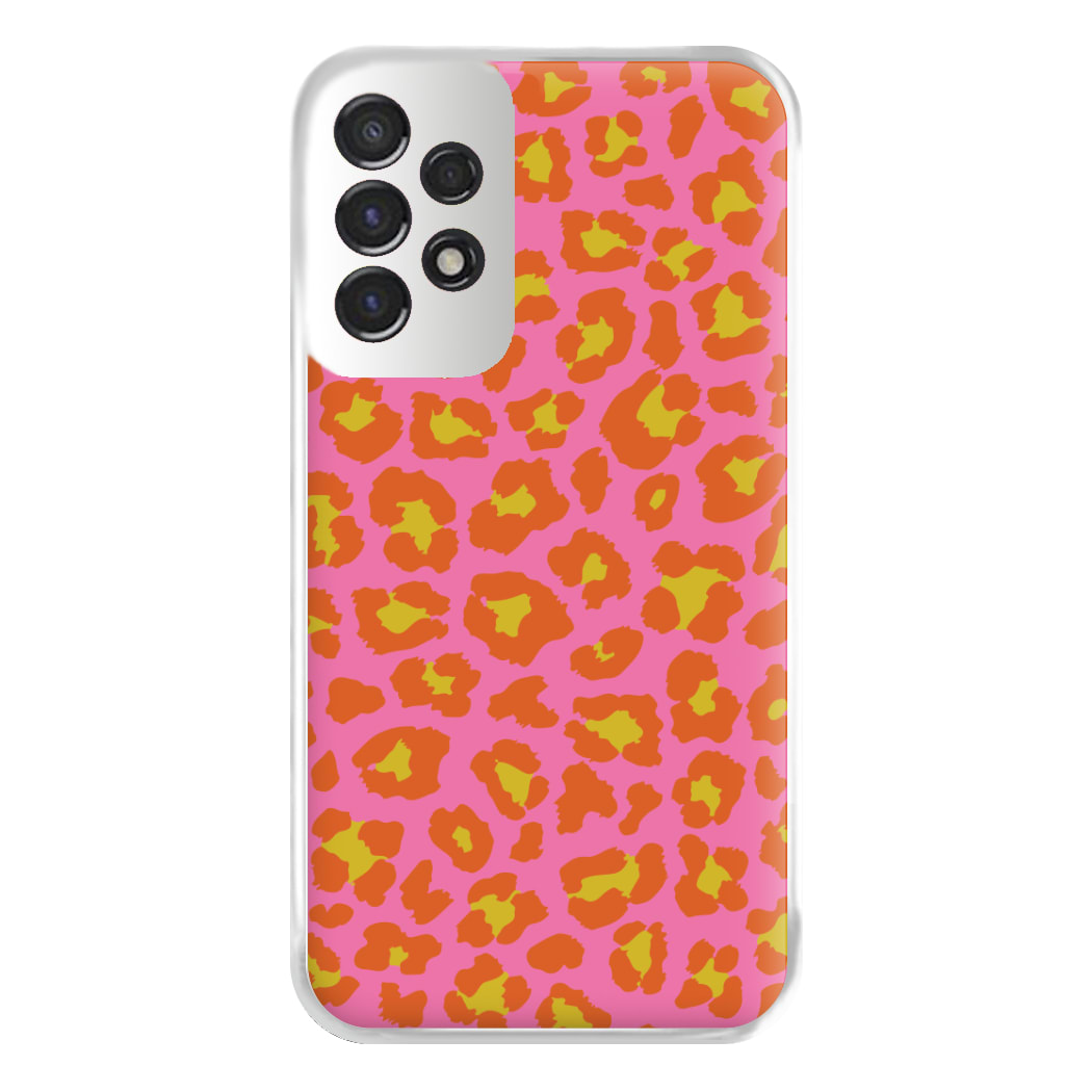 Vibrant Cheetah Print Phone Case for Galaxy A53
