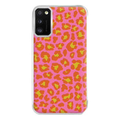 Vibrant Cheetah Print Phone Case for Galaxy A41