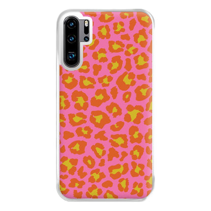 Vibrant Cheetah Print Phone Case for Huawei P30 Pro