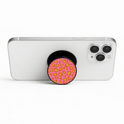 Vibrant Cheetah Print Phone Stand