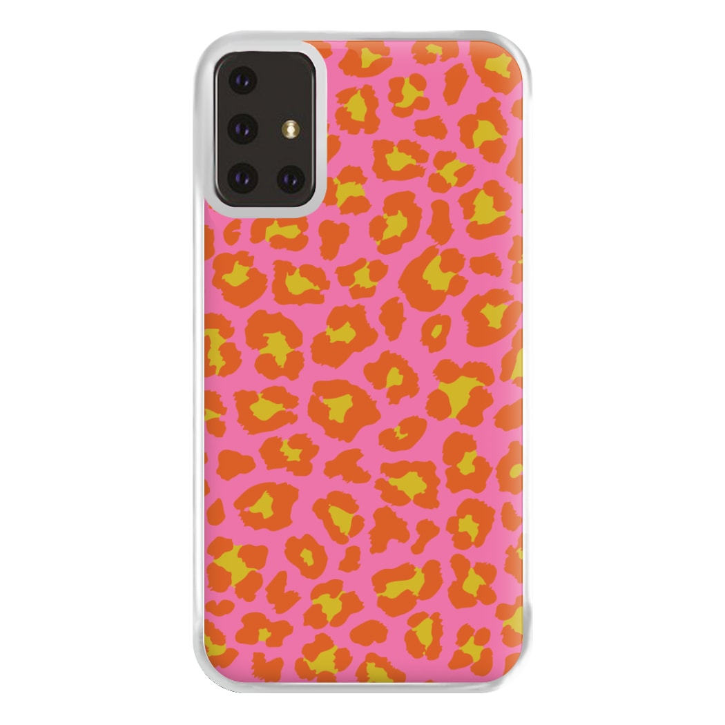 Vibrant Cheetah Print Phone Case for Galaxy A71