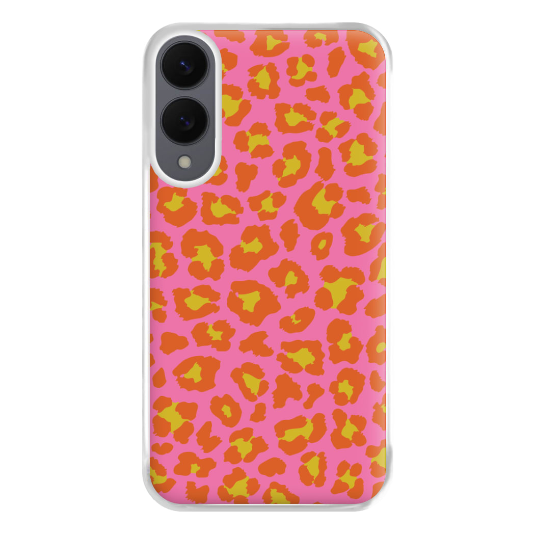 Vibrant Cheetah Print Phone Case for Galaxy S25 Edge