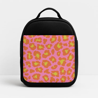 Vibrant Cheetah Print Insulated Lunchbox