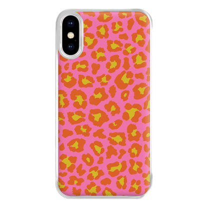 Vibrant Cheetah Print Phone Case for iPhone XS Max