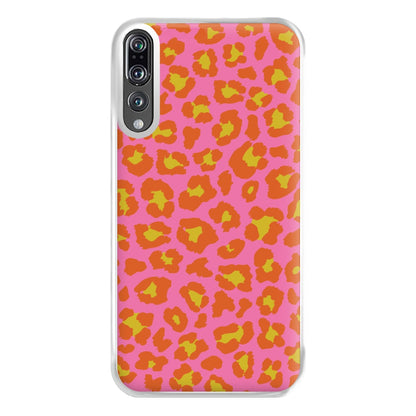 Vibrant Cheetah Print Phone Case for Huawei P20 Pro