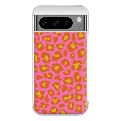Vibrant Cheetah Print Phone Case for Google Pixel 8 Pro