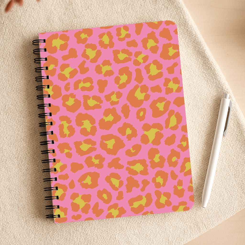 Vibrant Cheetah Print Notepad