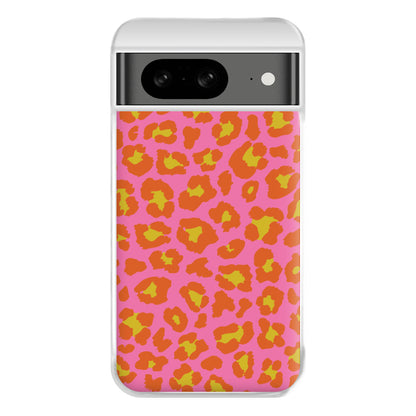 Vibrant Cheetah Print Phone Case for Google Pixel 8