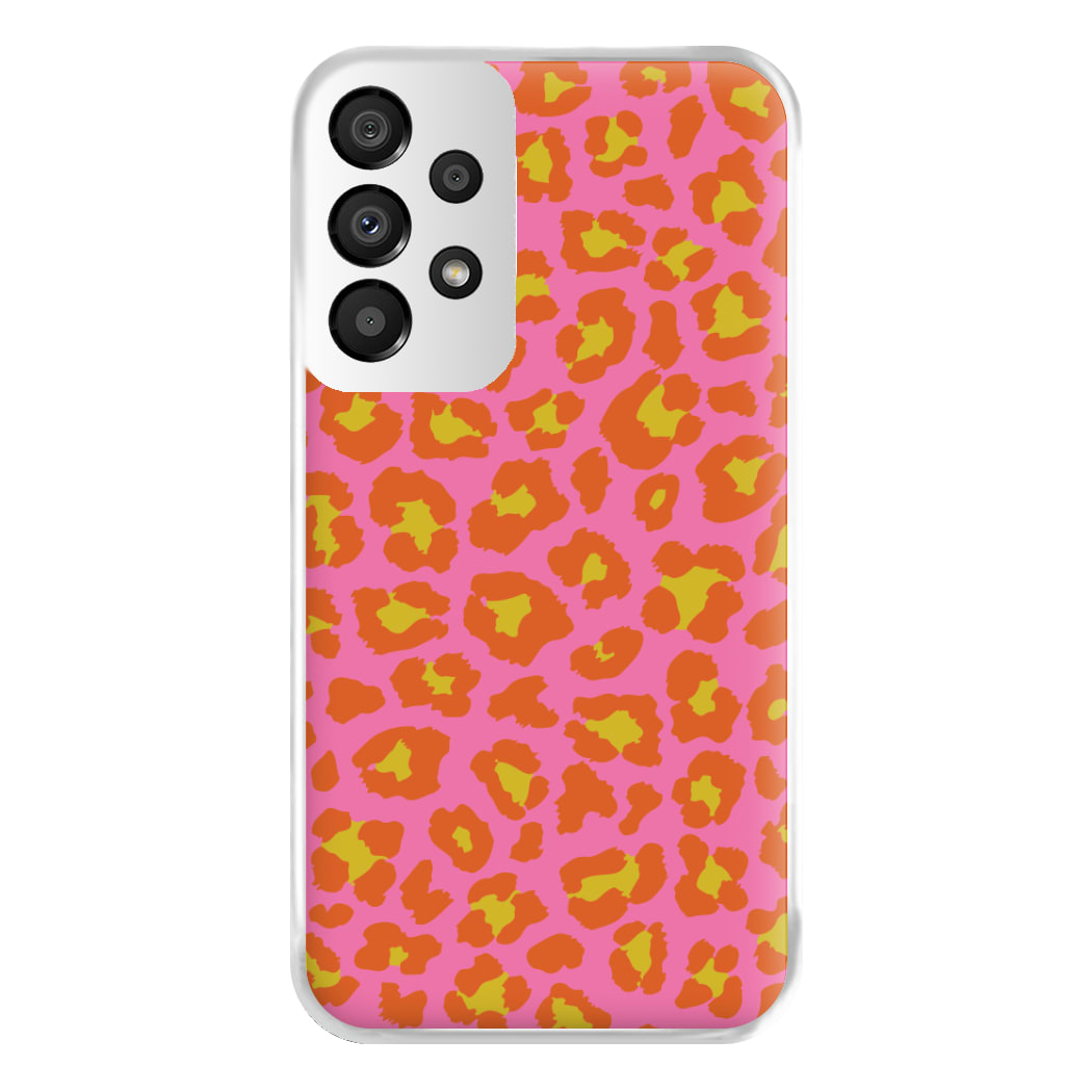 Vibrant Cheetah Print Phone Case for Galaxy A33
