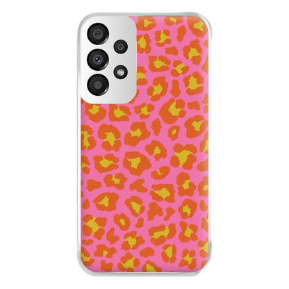 Vibrant Cheetah Print Phone Case for Galaxy A33