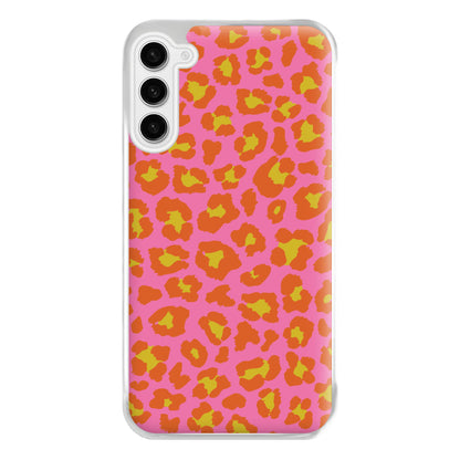Vibrant Cheetah Print Phone Case for Galaxy S23FE