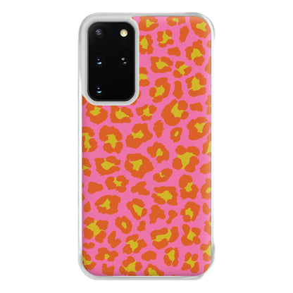 Vibrant Cheetah Print Phone Case for Galaxy S20 Plus