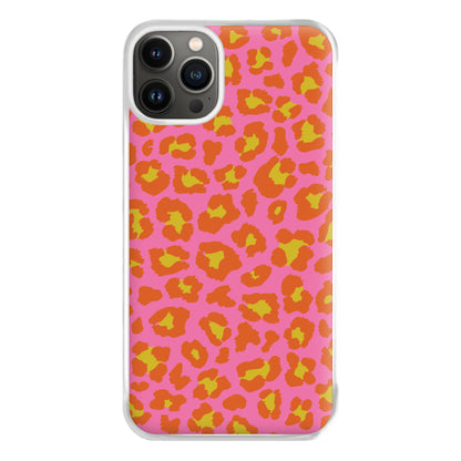 Vibrant Cheetah Print Phone Case for iPhone 13