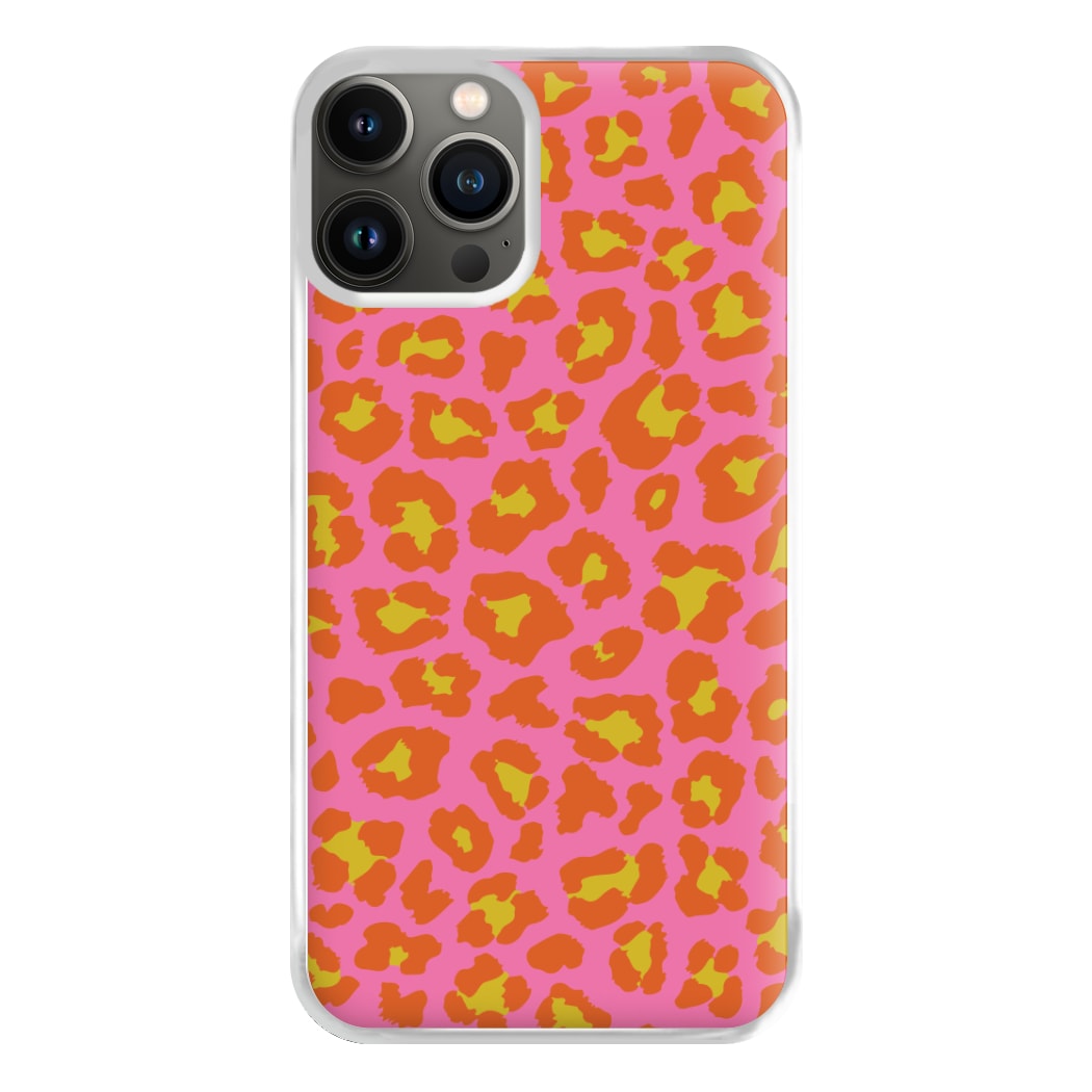 Vibrant Cheetah Print Phone Case for iPhone 13 Pro Max