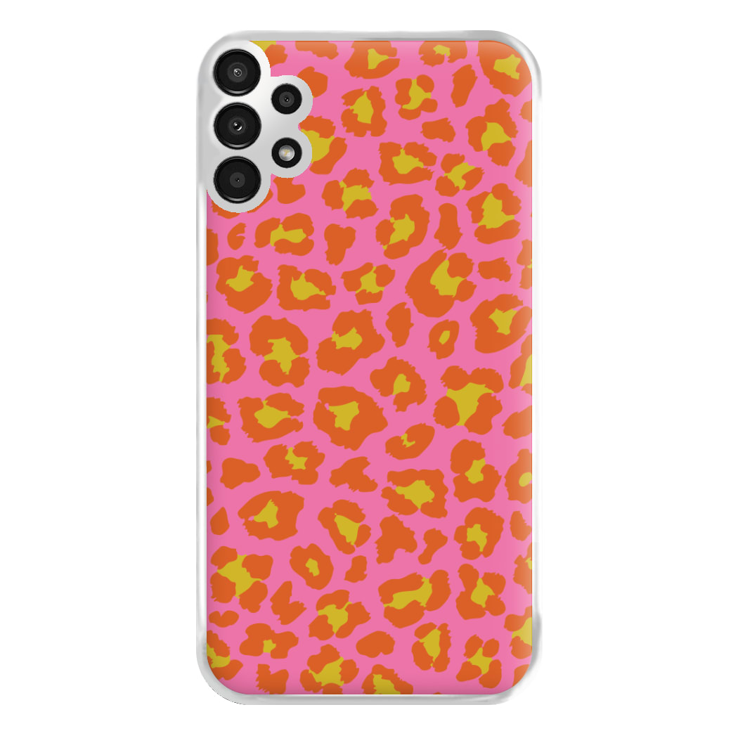 Vibrant Cheetah Print Phone Case for Galaxy A13